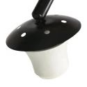 Steinhauer Lampadaire SPARKLED LIGHT E27 IP20, gradable