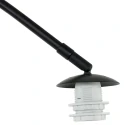 Steinhauer Lampadaire SPARKLED LIGHT E27 IP20, gradable