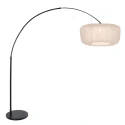 Steinhauer Lampadaire SPARKLED LIGHT E27 IP20, gradable