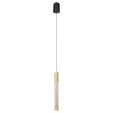 Steinhauer Luminaire à suspension ALISIO à 1 flamme IP20, laiton gradable