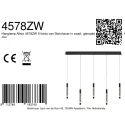 Steinhauer Luminaire à suspension ALISIO IP20, gradable