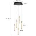 Steinhauer pendant luminaire ALISIO IP20, dimmable
