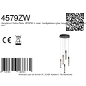 Steinhauer Luminaire à suspension ALISIO IP20, gradable