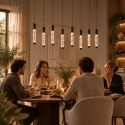 Steinhauer Luminaire à suspension ALISIO IP20, gradable