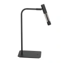 Steinhauer Lampe de table ALISIO à 1 flamme IP20, noir gradable
