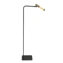 Steinhauer Lampadaire ALISIO à 1 flamme IP20, laiton gradable