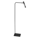 Steinhauer Lampadaire ALISIO à 1 flamme IP20, noir gradable