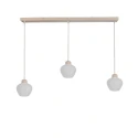 anne light & home pendant luminaire TRAVINO 3 flames E27 IP20, creme dimmable