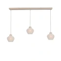 anne light & home pendant luminaire TRAVINO 3 flames E27 IP20, creme dimmable