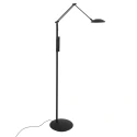 Steinhauer Lampadaire DAPHNE 2 à 1 flamme IP20, noir gradable