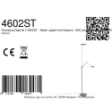 Steinhauer floor lamp DAPHNE 2 IP20, dimmable