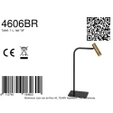 Mexlite Lampe de table LUMO IP20, gradable