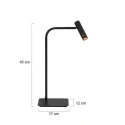 Mexlite Lampe de table LUMO IP20, gradable