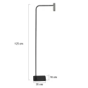 Mexlite floor lamp LUMO IP20, dimmable