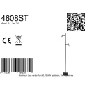 Mexlite floor lamp LUMO IP20, dimmable