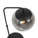 Steinhauer Lampe de table BOLLIQUE E14 IP20, gradable