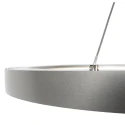 Steinhauer Luminaire à suspension RINGLEDE à 1 flamme IP20, acier gradable