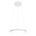 Steinhauer Luminaire à suspension RINGLEDE à 1 flamme IP20, blanche gradable