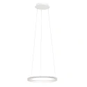 Steinhauer Luminaire à suspension RINGLEDE à 1 flamme IP20, blanche gradable