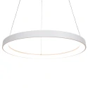 Steinhauer Luminaire à suspension RINGLEDE à 1 flamme IP20, blanche gradable