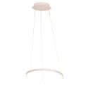 Steinhauer Luminaire à suspension RINGLEDE à 1 flamme IP20, blanche gradable
