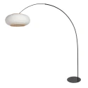 anne light & home arc luminaire CURVE 1 flame E27 IP20, black dimmable