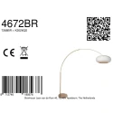 Steinhauer Lampadaire SPARKLED LIGHT E27 IP20, gradable