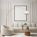 Steinhauer Lampadaire SPARKLED LIGHT E27 IP20, gradable