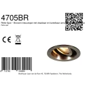 Steinhauer recessed spotlight PELITE SPOT IP44, dimmable