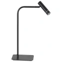 Lampe de table VOLARI à 1 flamme IP20, noir gradable