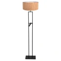 Lampadaire STANG à 2 flammes E27 IP20, noir 