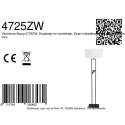 Steinhauer floor lamp STANG E27 IP20
