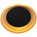 Steinhauer Luminaire de plafond GOLDEN VEIL à 2 flammes IP20, noir gradable