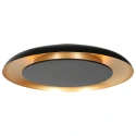 Steinhauer Luminaire de plafond GOLDEN VEIL à 2 flammes IP20, noir gradable