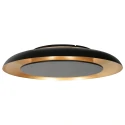 Steinhauer Luminaire de plafond GOLDEN VEIL à 2 flammes IP20, noir gradable