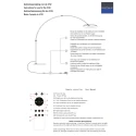 Steinhauer Lampadaire RINGLUX IP20, gradable