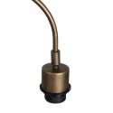Steinhauer wall luminaire ELEGANT CLASSY 1 flame E27 IP20, bronze dimmable