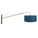 Steinhauer wall luminaire ELEGANT CLASSY 1 flame E27 IP20, bronze dimmable