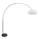 Steinhauer Lampadaire SPARKLED LIGHT E27 IP20, gradable