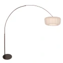 Steinhauer Lampadaire SPARKLED LIGHT E27 IP20, gradable