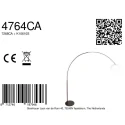 Steinhauer Lampadaire SPARKLED LIGHT E27 IP20, gradable