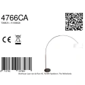 Steinhauer Lampadaire SPARKLED LIGHT E27 IP20, gradable