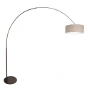 Steinhauer Lampadaire SPARKLED LIGHT E27 IP20, gradable
