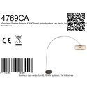 Steinhauer Lampadaire SPARKLED LIGHT E27 IP20, gradable
