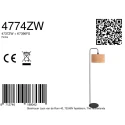 Steinhauer floor lamp STANG E27 IP20, dimmable