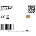 Steinhauer floor lamp STANG E27 IP20, dimmable