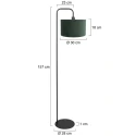Steinhauer floor lamp STANG E27 IP20, dimmable