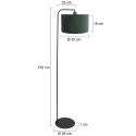 Steinhauer floor lamp STANG E27 IP20, dimmable