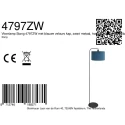 Steinhauer Lampadaire STANG E27 IP20, gradable