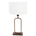 Steinhauer Lampe de table STANG E27 IP20, gradable